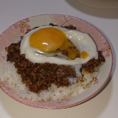 キーマカレー初めて作りました。美味しかったです(*^^*)